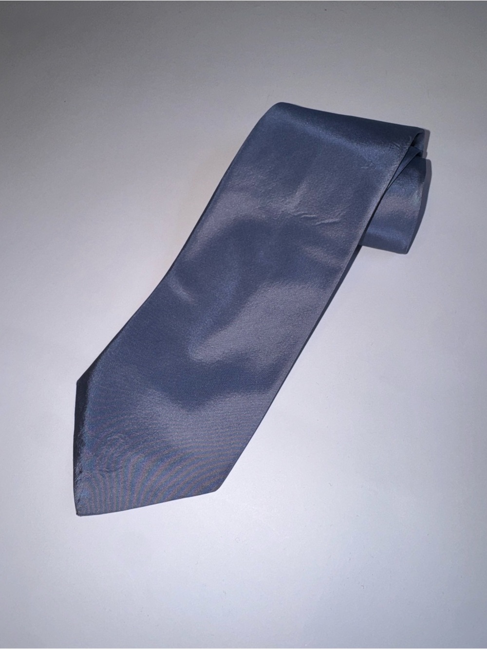 Nautica Men’s Blue 100% Silk Solid Necktie Classic Dress Tie